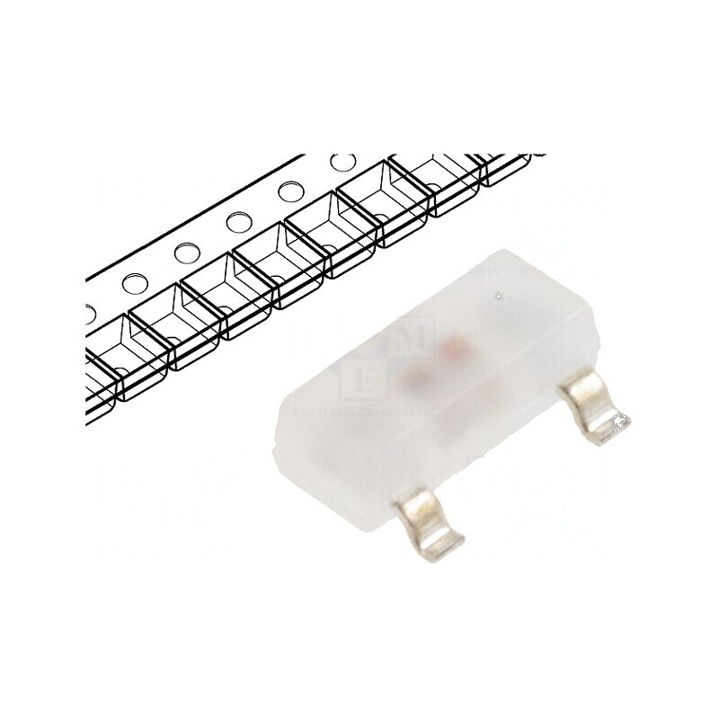 LED SMD SOT23 Roșie/Verde 3x1,3mm 20mA | Electronic-mag.ro | Componente Electronice LED SMD SOT23 Roșie/Verde 3x1,3mm 20mA | Electronic-mag.ro | Componente Electronice