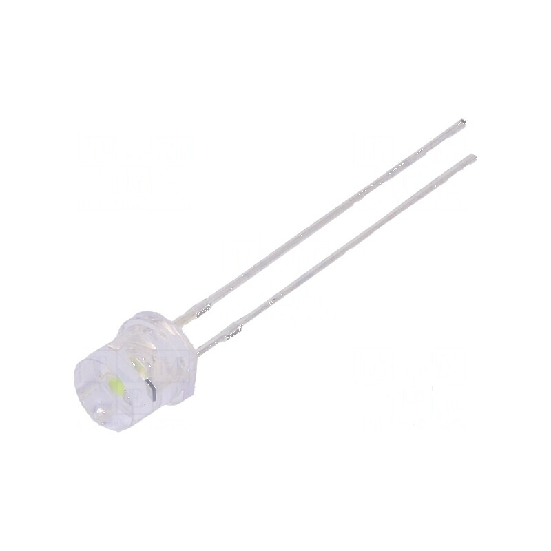 LED 5mm Albastru Ice Blue 2200mcd 140° 12V | Electronic-mag.ro | Componente Electronice