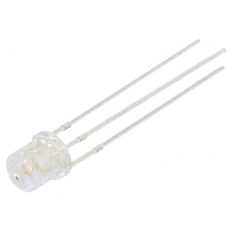 LED 5mm roșu/albastru 140° plat - Nr. term: 3 | Electronic-mag.ro | Componente Electronice