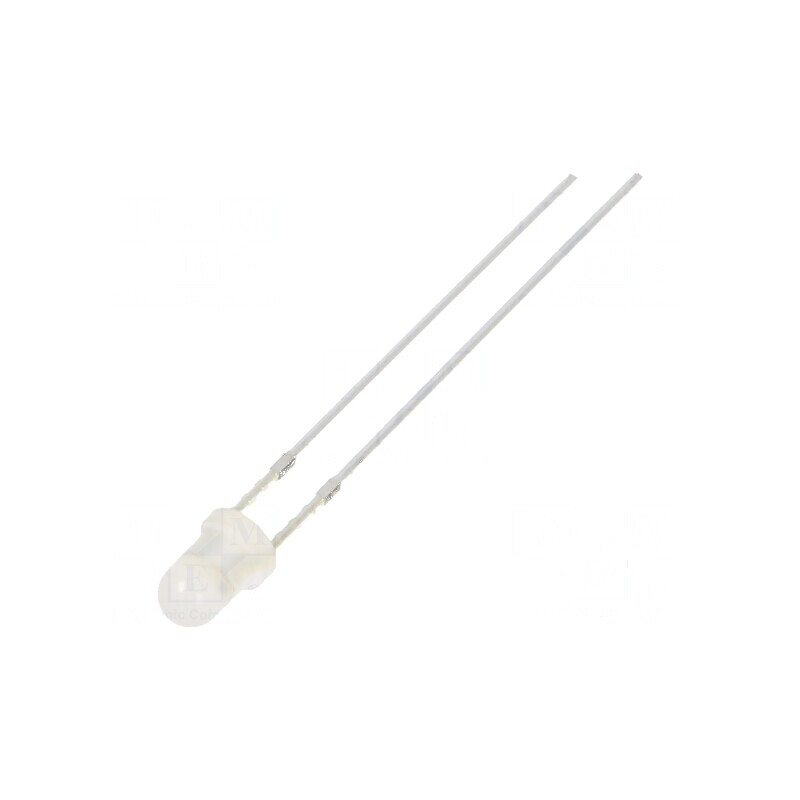 LED 3mm roșu/albastru 30° convex | Electronic-mag.ro | Componente Electronice
