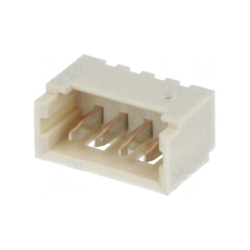 Conector cablu-placă soclu tată PicoBlade 1,25mm 4 PIN THT | Electronic-mag.ro | Componente Electronice