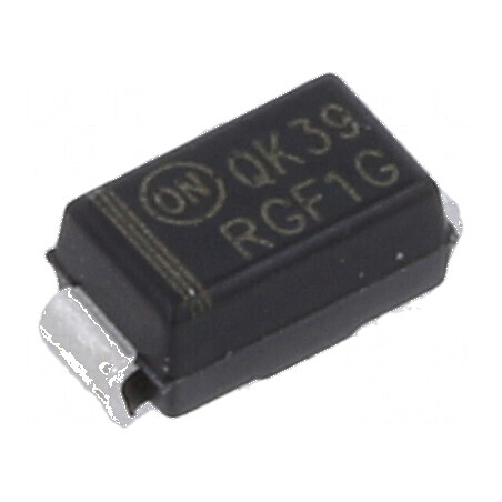 Diodă redresoare SMD 400V 1A 150ns Ufmax 1,3V Ifsm 30A | Electronic-mag.ro | Componente Electronice