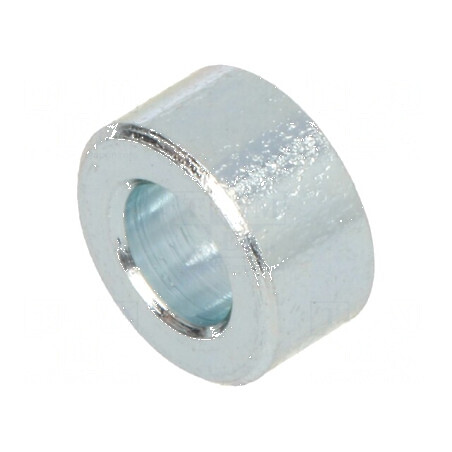 Manșon distanțier cilindric oțel zincat 3mm, Diametru exterior 6mm | Electronic-mag.ro | Componente Electronice