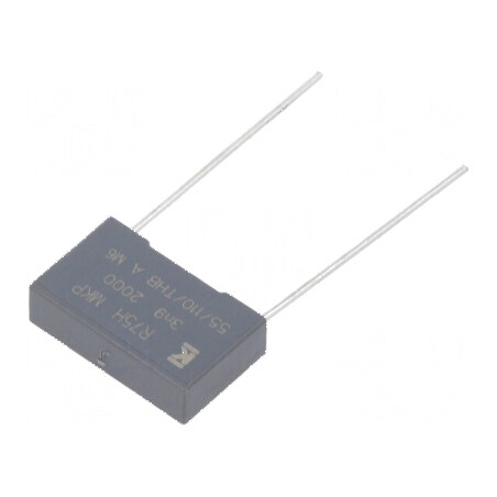Condensator polipropilenă R75 3,9nF 18x5x11mm THT ±5% | Electronic-mag.ro | Componente Electronice