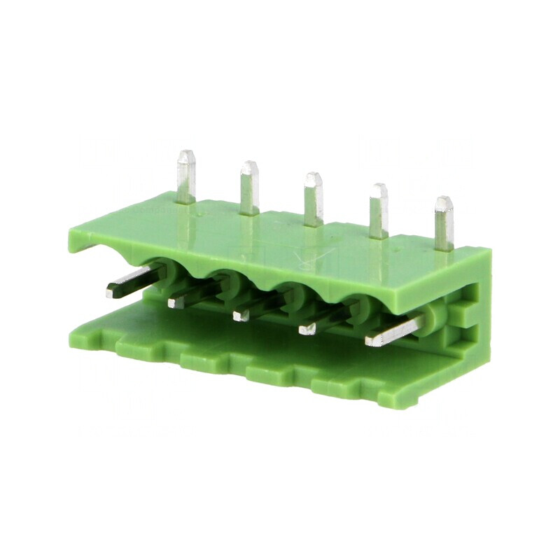 Regletă de conexiuni deconectabilă 5 pini 5,08mm | Electronic-mag.ro | Componente Electronice