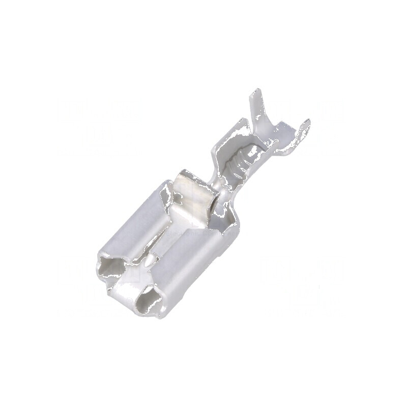 Terminal plat 6,3mm mamă 1÷2,5mm2 crimpat pe cablu | Electronic-mag.ro | Componente Electronice