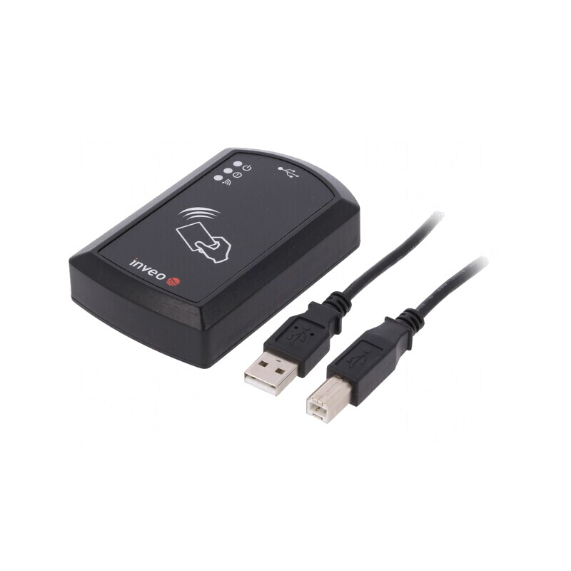 Cititor RFID USB cu LED și Antenă 10-24V | Electronic-mag.ro | Componente Electronice