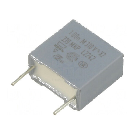 Condensator polipropilenă 100nF THT ±20% 10mm 630VDC | Electronic-mag.ro | Componente Electronice