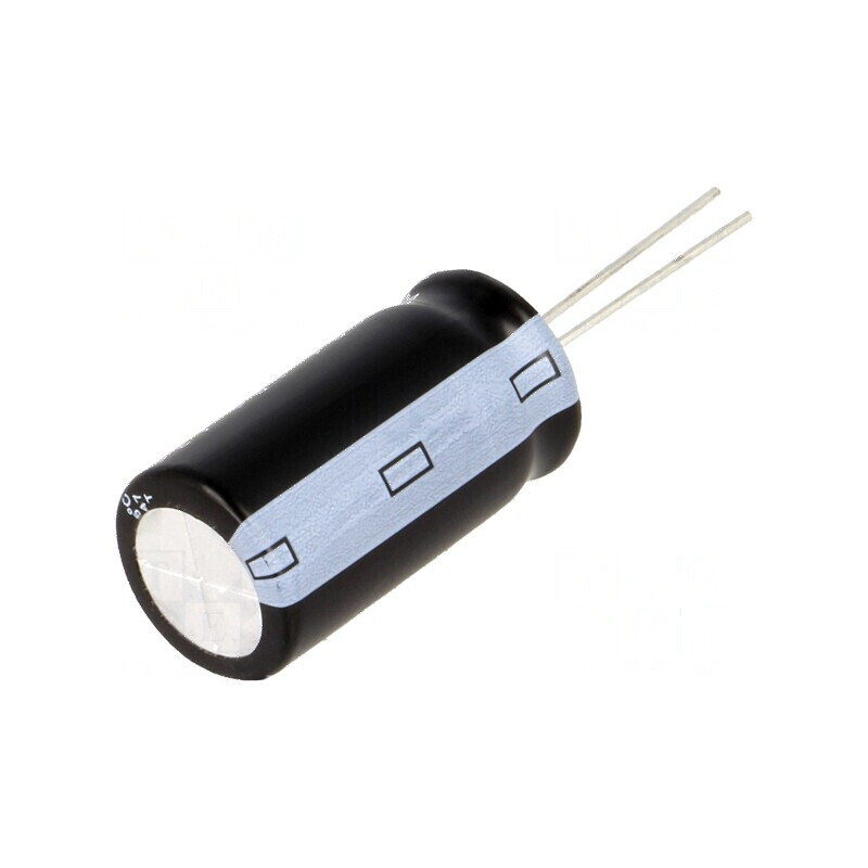 Condensator electrolitic THT 10uF 400VDC Ø10x20mm 5mm Raster | Electronic-mag.ro | Componente Electronice
