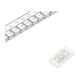 LED SMD 5630 Verde 36-64lm 5,3x3x0,77mm 120° 3-3,8V 150mA | Electronic-mag.ro | Componente Electronice
