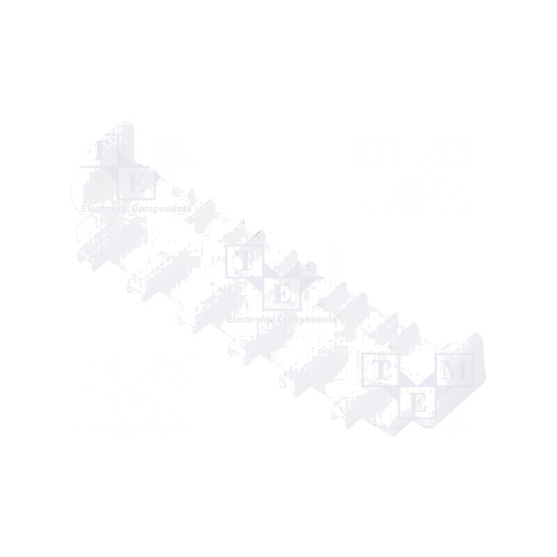 Plăcuță blocare contacte 3mm PIN 12, dispunere 2x6 | Electronic-mag.ro | Componente Electronice