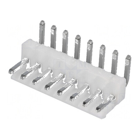 Conector cablu-placă soclu tată NS39 3,96mm 8 PIN THT 250V | Electronic-mag.ro | Componente Electronice