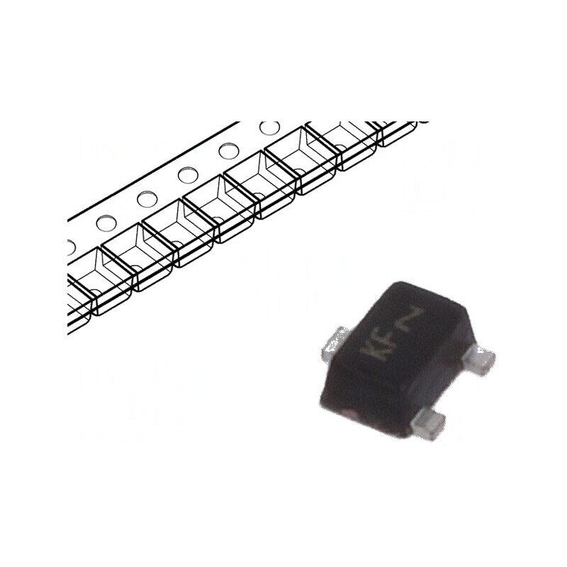 Tranzistor N-MOSFET 20V 0,64A SOT723 | Electronic-mag.ro | Componente Electronice