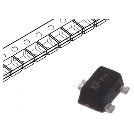 Tranzistor N-MOSFET 20V 0,64A SOT723 | Electronic-mag.ro | Componente Electronice