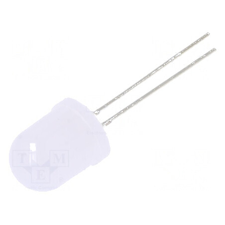 LED 10mm alb rece 2180÷1120mcd 30° convex | Electronic-mag.ro | Componente Electronice