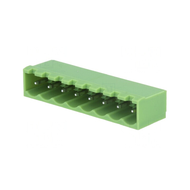 Regletă de conexiuni deconectabilă 5mm, 8 piste | Electronic-mag.ro | Componente Electronice