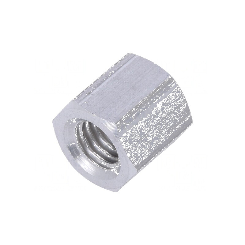 Piuliță distanțieră filetată 8mm M5 hexagonală | Electronic-mag.ro | Componente Electronice