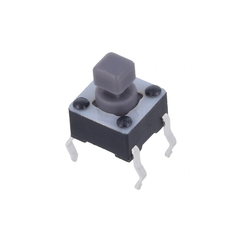 Microîntrerupător TACT SPST-NO 0,05A/12VDC THT Poz: 2 | Electronic-mag.ro | Componente Electronice
