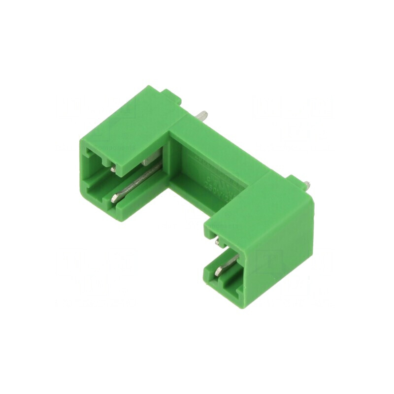 Clemă siguranţe cilindrice THT 5x20mm 6,3A verde | Electronic-mag.ro | Componente Electronice