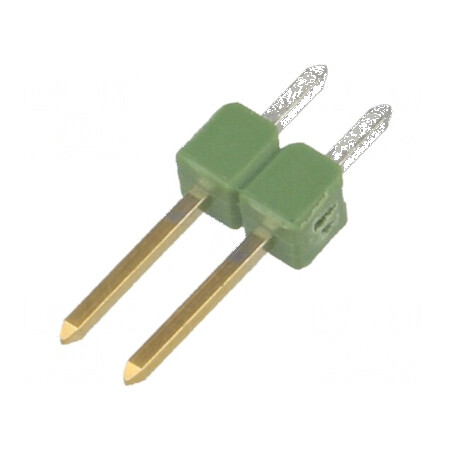 Conector şir pini AMPMODU MOD II tată 2 PIN THT | Electronic-mag.ro | Componente Electronice