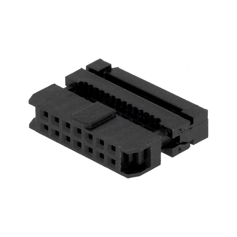 Conector IDC mufă mamă 14 PIN pentru cablu-bandă 1mm | Electronic-mag.ro | Componente Electronice