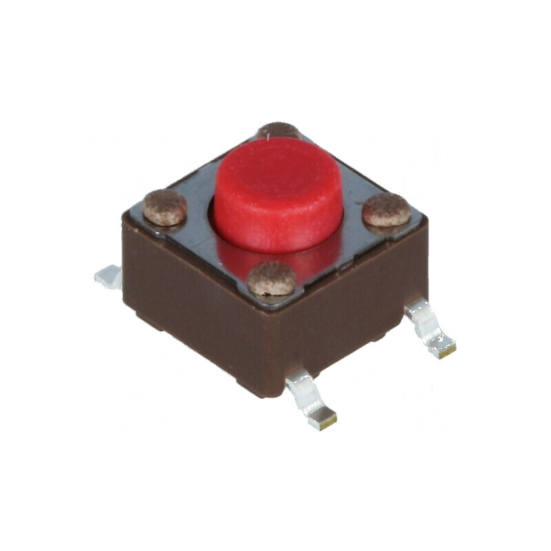 Microîntrerupător TACT SPST-NO 0,05A/12VDC SMT | Electronic-mag.ro | Componente Electronice