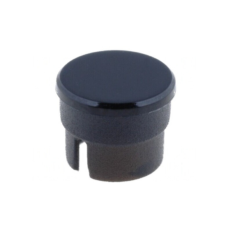 Capac poliamidă neagră 10mm pentru temperaturi între -20 și 70°C | Electronic-mag.ro | Componente Electronice