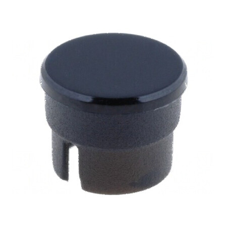 Capac poliamidă neagră 10mm pentru temperaturi între -20 și 70°C | Electronic-mag.ro | Componente Electronice