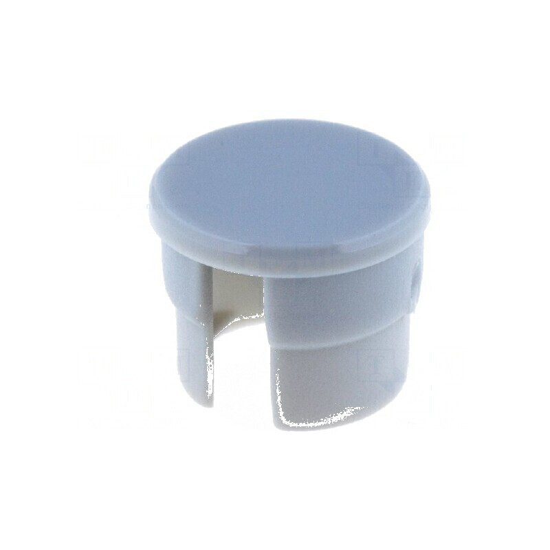 Capac poliamidă gri 10mm pentru temperaturi 20÷70°C | Electronic-mag.ro | Componente Electronice