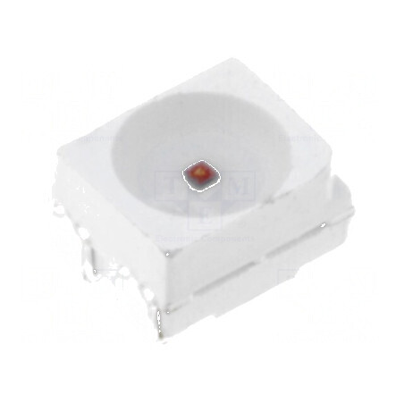 LED SMD 3528 Portocalie PLCC4 2180-2800mcd 3.5x2.8x1.9mm | Electronic-mag.ro | Componente Electronice