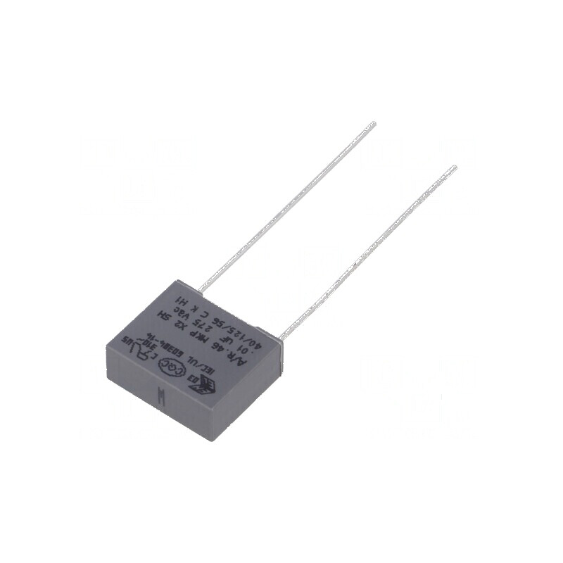 Condensator polipropilenă X2 R46 10nF 125C 13x5x11mm THT | Electronic-mag.ro | Componente Electronice