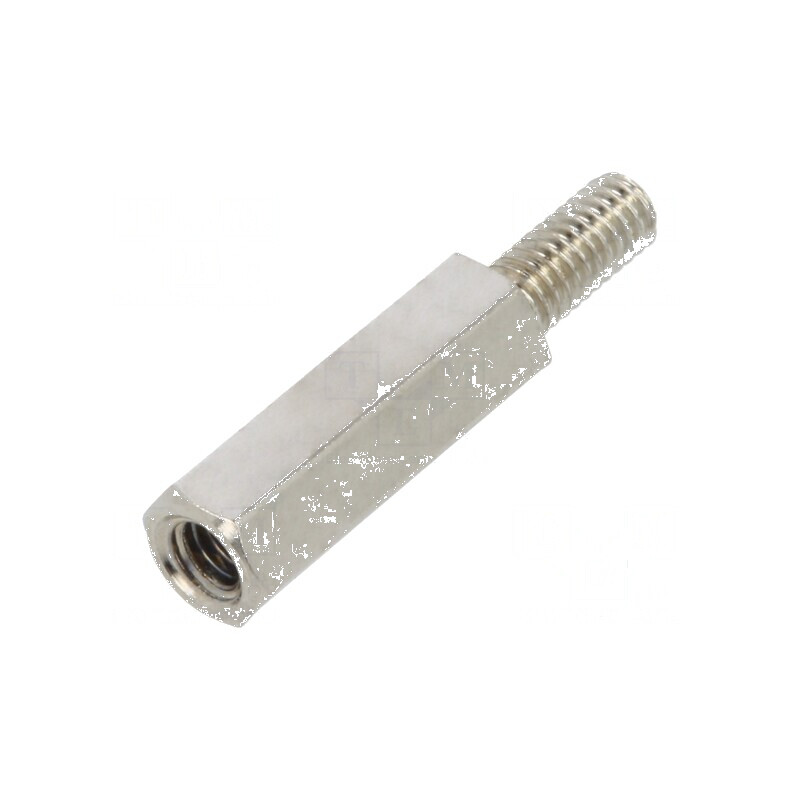 Piuliță distanțieră filetată 12mm M2,5 hexagonală | Electronic-mag.ro | Componente Electronice