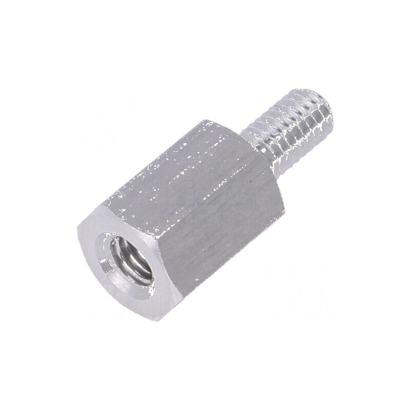 Piuliță distanțieră filetată 8mm M3 | Electronic-mag.ro | Componente Electronice