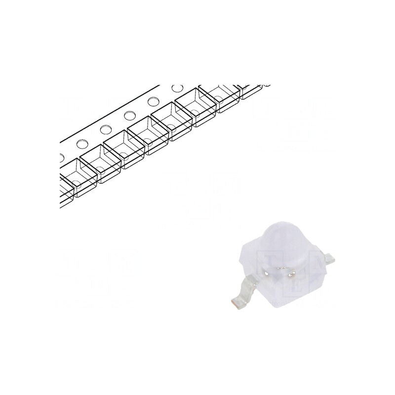 LED ambră SMD 11° 70mA 2,3x2,3x2,8mm | Electronic-mag.ro | Componente Electronice