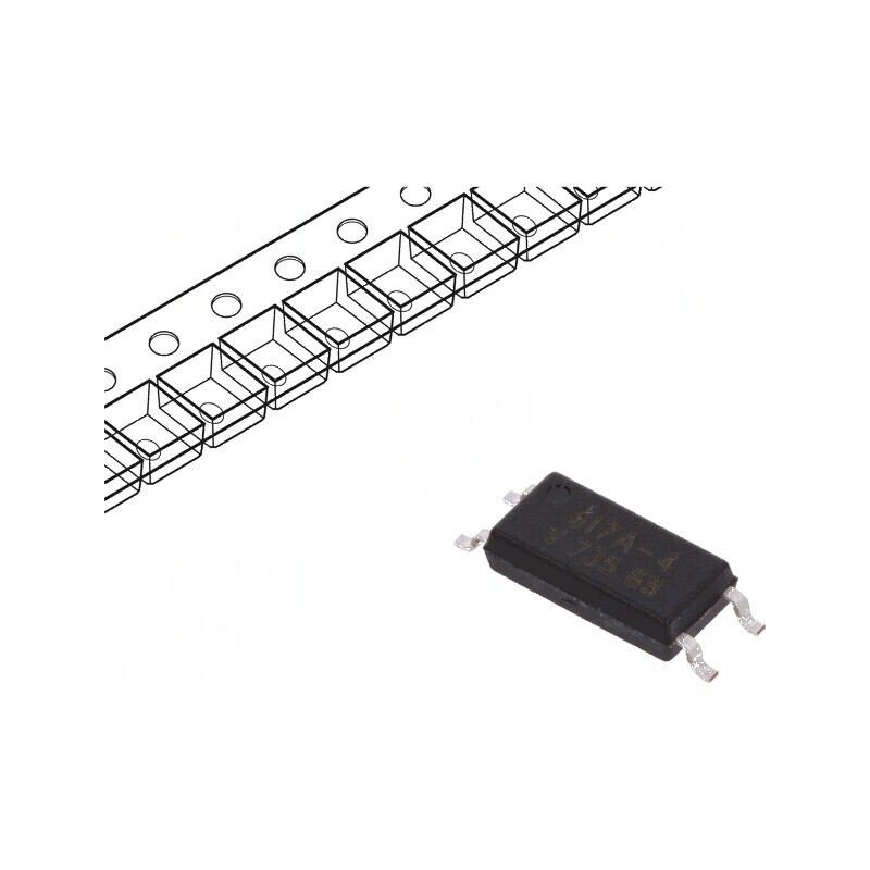 Optocuplor SMD 5kV 80V SOP4L | Electronic-mag.ro | Componente Electronice