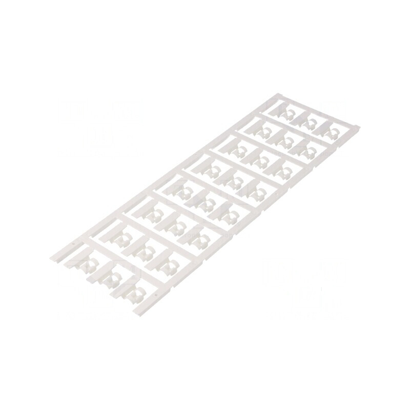 Markere poliamidă 66 albă 4÷6mm -40÷100°C SFC H: 21mm | Electronic-mag.ro | Componente Electronice