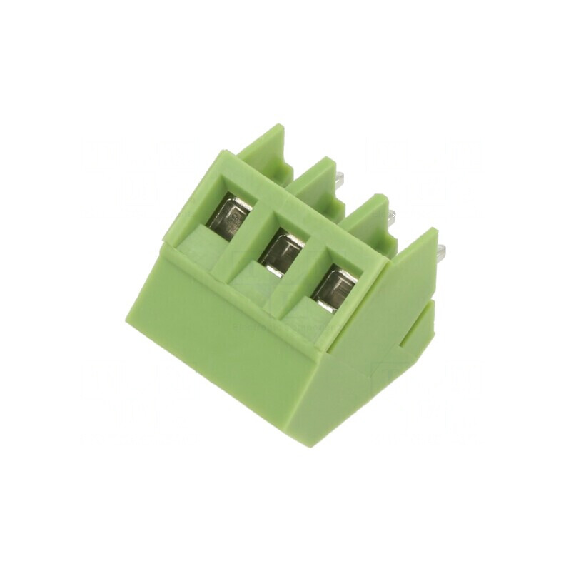 Regletă de conexiuni PCB unghi 45° 5mm, 3 piste, 2,5mm² | Electronic-mag.ro | Componente Electronice Regletă de conexiuni PCB unghi 45° 5mm, 3 piste, 2,5mm² | Electronic-mag.ro | Componente Electronice