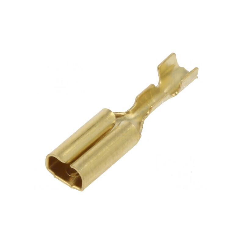 Terminal plat 2,8mm mamă 0,14-0,3mm2 crimpat pe cablu | Electronic-mag.ro | Componente Electronice