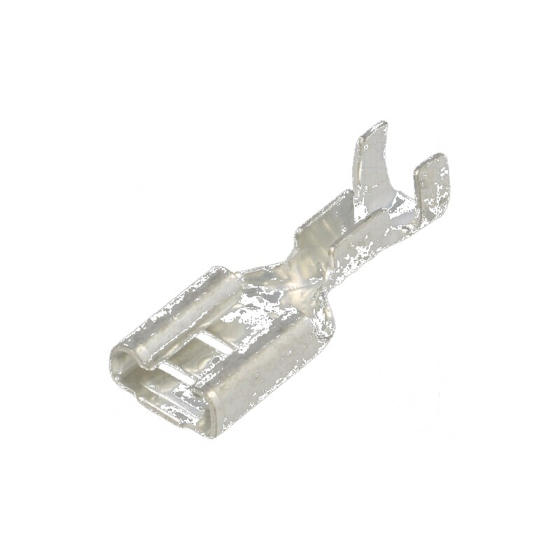 Terminal plat 4,8mm mamă 0,5÷1mm² crimpat pe cablu | Electronic-mag.ro | Componente Electronice