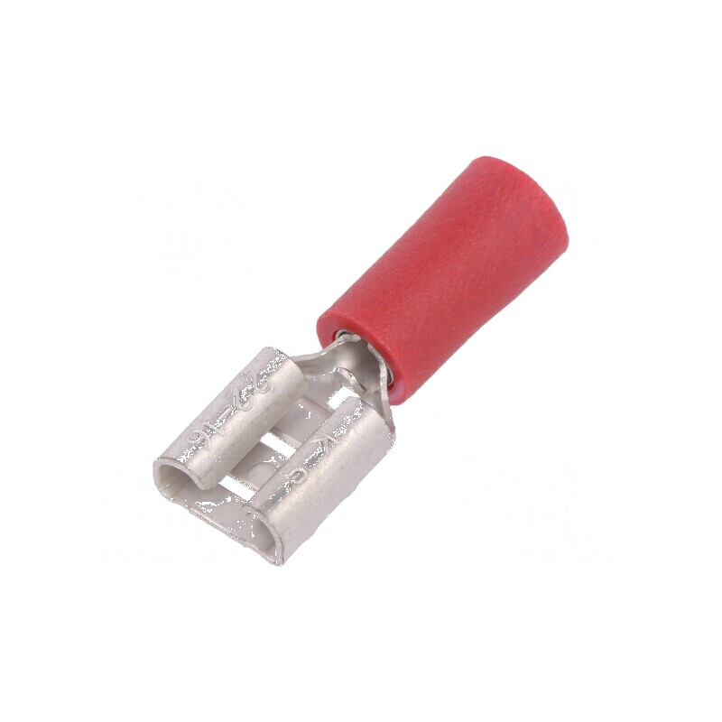 Terminal plat 6,3mm mamă pentru cablu 0,5-1mm² | Electronic-mag.ro | Componente Electronice