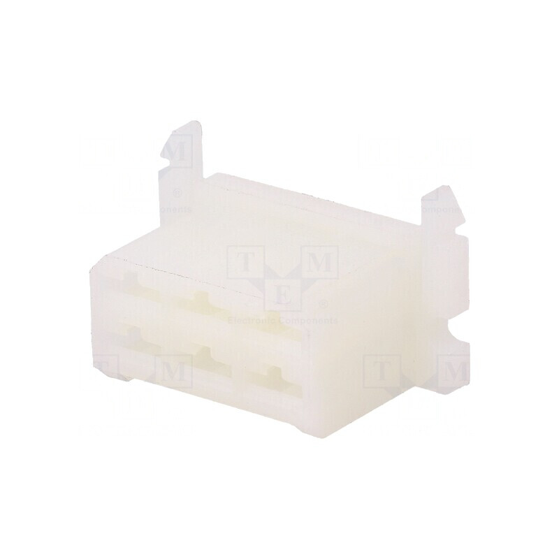 Carcase terminale mamă 6,3mm cu clichet | Electronic-mag.ro | Componente Electronice
