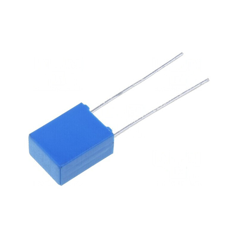 Condensator poliester 1uF 40VAC 63VDC 5mm ±10% -55÷125°C | Electronic-mag.ro | Componente Electronice