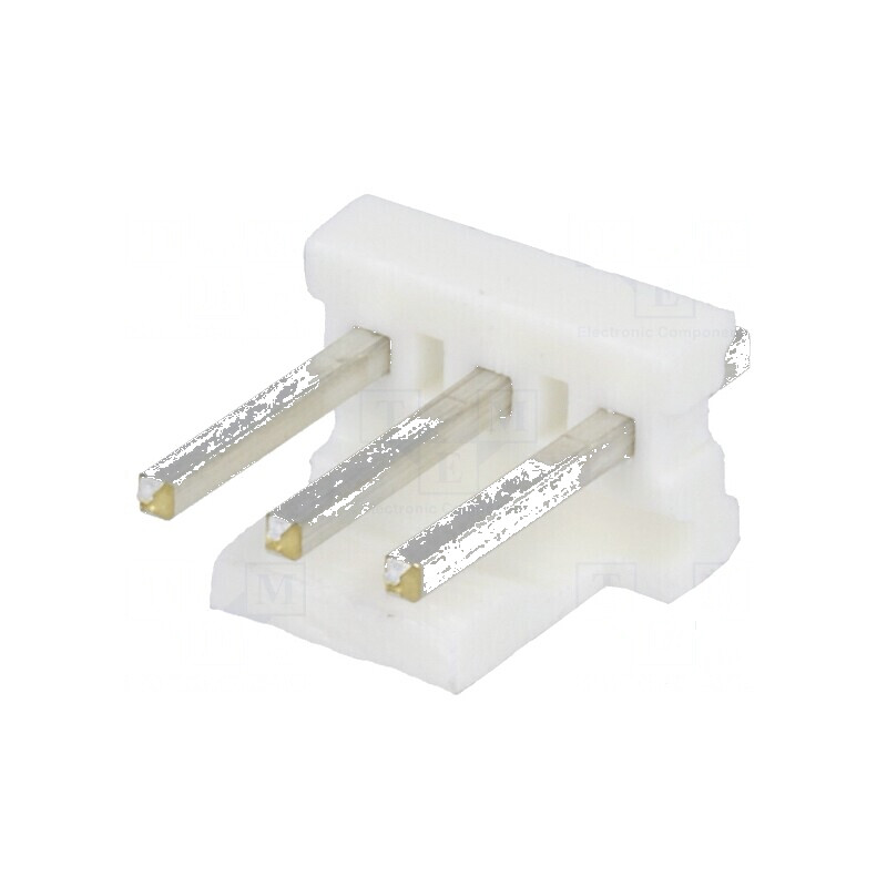 Conector cablu-placă soclu tată MTA-156 3,96mm 3 PIN THT | Electronic-mag.ro | Componente Electronice