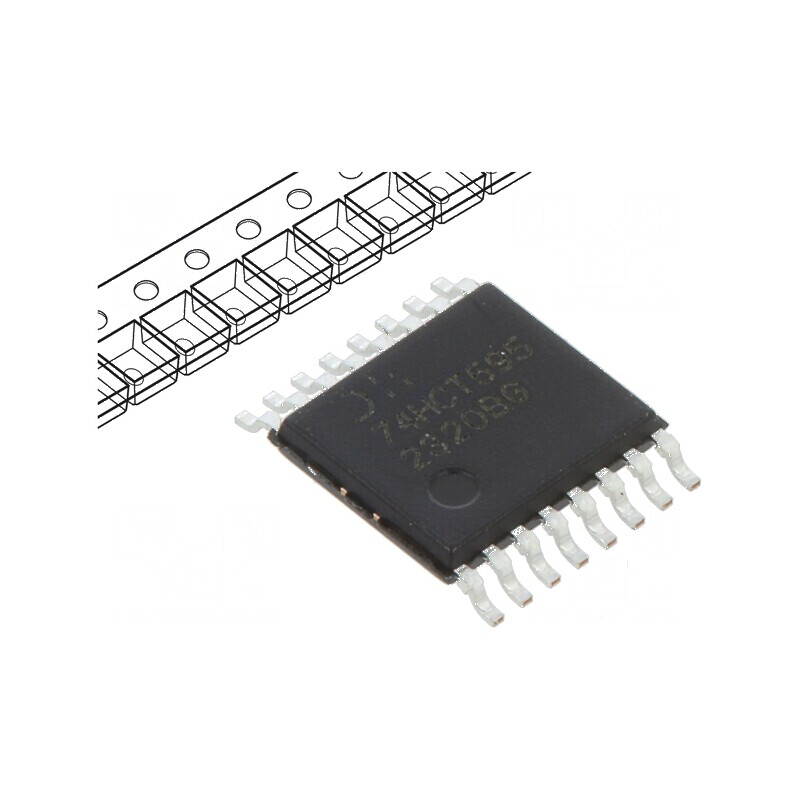 IC digital HCT 8 canale CMOS TTL SMD TSSOP16 4,5-5,5VDC | Electronic-mag.ro | Componente Electronice