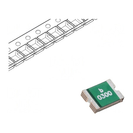 Siguranţă polimerică PTC 3A Imax 100A 0ZCG 1812 | Electronic-mag.ro | Componente Electronice