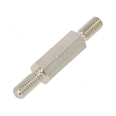 Piuliță distanțieră filetată 10mm M2,5 hexagonală | Electronic-mag.ro | Componente Electronice