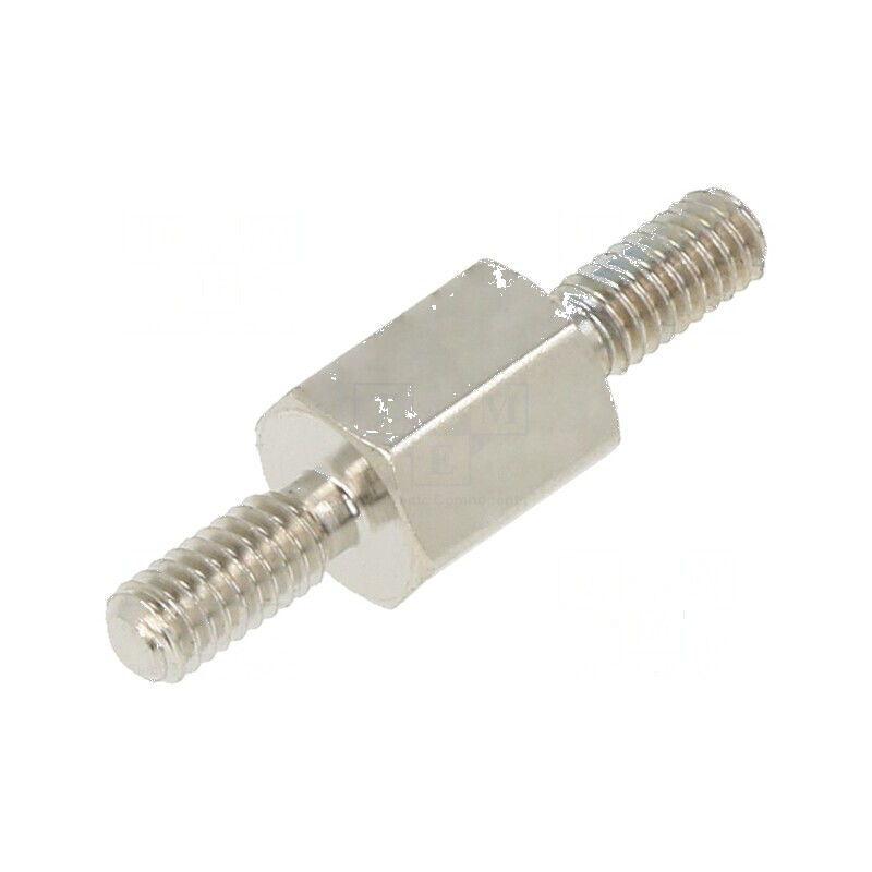 Piuliță distanțieră filetată 6mm M2.5 hexagonală | Electronic-mag.ro | Componente Electronice Piuliță distanțieră filetată 6mm M2.5 hexagonală | Electronic-mag.ro | Componente Electronice