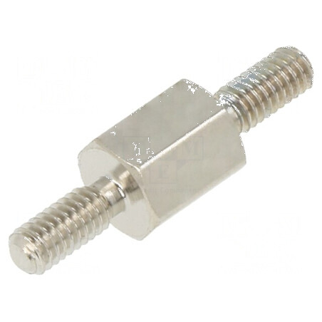 Piuliță distanțieră filetată 6mm M2.5 hexagonală | Electronic-mag.ro | Componente Electronice