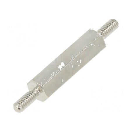 Piuliță distanțieră filetată 15mm M2 hexagonală | Electronic-mag.ro | Componente Electronice