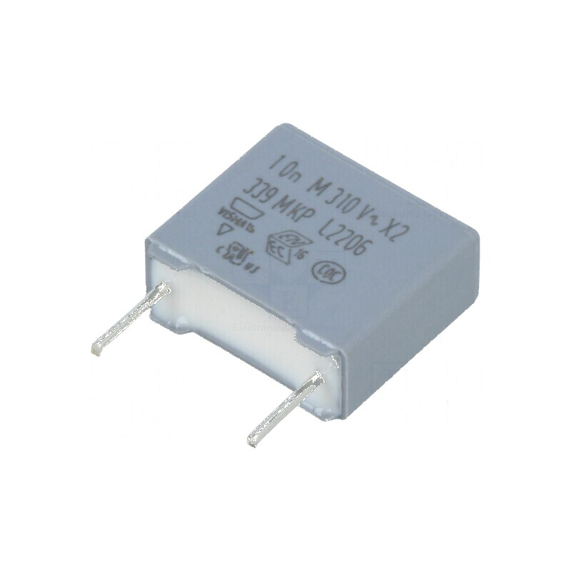 Condensator polipropilenă 10nF THT ±20% 7,5mm 630VDC | Electronic-mag.ro | Componente Electronice